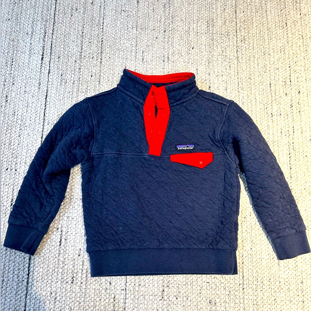 Kids Quilted Patagonia Pullover
